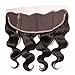 Jolia Brazilian Body Wave Lace Frontal Closure With Bundles Brazilian Virgin Human Hair Bundles With Closure 134 Natural Black Color