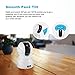 SANNCE IP Camera 1080P Home Monitoring Security Cameras with QR Code Scan,Two-ways Audio Talk,Build-in Mic and Speaker (White)