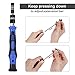 Vastar AC222 Precision Screwdriver Set, 63 in 1 with 56 Magnetic Screwdriver Bits, Repair Tool Kit for iPhone 8/8 Plus, iPhone 7/ 7 Plus and Other Smartphones, Tablet, PC, Macbook, Clock,Game Console