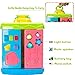 HOMOFY Baby Toys Colorful Rotational Calf Triangle with Lights & Music Animals & Geometric Keys Multi Interactive Games Learning Educational Toys For Girls Boys Toddlersand Babies 1 2 3 4 5 year old