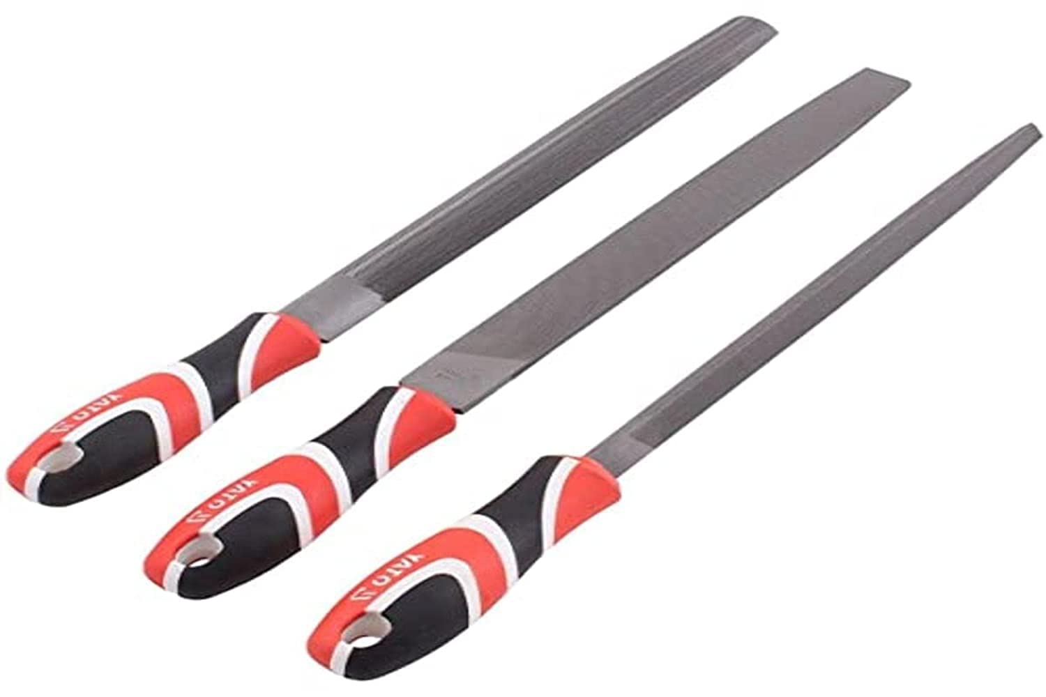 YATO YT-6237 Steel Files, Set of 3