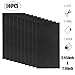 Leather Repair Patch 10 Pieces Leather Repair Kit Black Leather Adhesive Patch First-aid for Sofa, Car Seat, Handbag 4x8 Pack of 10 Small Black