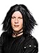 Rubie's Emo Dark Lord Wig, Black, One Size