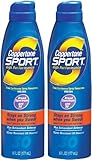 Coppertone Sport Continuous Spray SPF 30 Sunscreen-6 oz, 2 pack