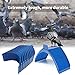 Volwco 20Pcs/Set Dove Rest Stand, Premium Pigeon Perch Plastic Heat Resistance Bird Pigeon Stand Support Bird Supplies Accessories for Outside Cage Large Bird Perches Treethumb 3