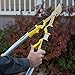 Melnor Pro Lopper & Pruner Value Pack - Forged Steel Blades - Includes 28”-37” Telescoping Bypass Loppers and 8.5” Professional Bypass Pruners