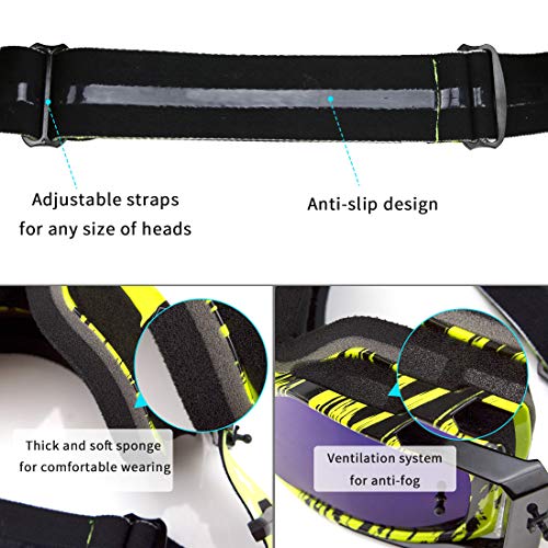 3 JAMIEWIN+Goggles+Motorcycle+Motocross+Glasses