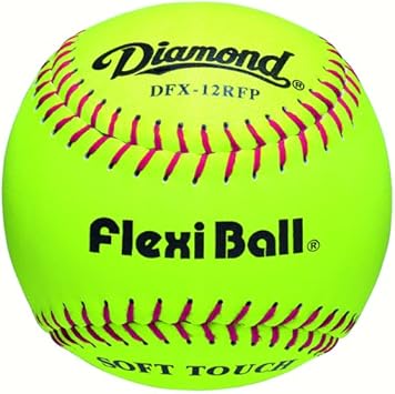Amazon ダイヤモンドdfx 12rfpレザー練習ソフトボール1ダース Diamond Sports ボール