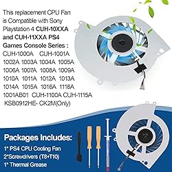 YEECHUN PS4 CPU Cooling Fan Replacement for Sony