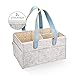 YouJia Baby Diaper Caddy Organizer-Nursery Storage Bin for Diapers-Baby Shower Gift Basket-Newborn Registry Must Haves