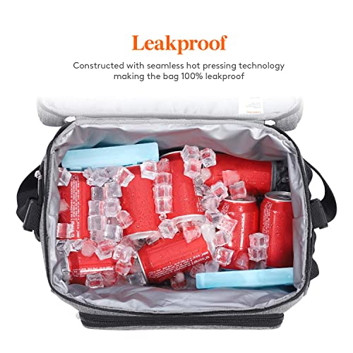 Lifewit Collapsible Cooler Bag Insulated Lunch Bag 24L (40-Can