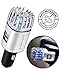 Craftronic 2.0 Ionic HEPA Car Air Purifier - (5.6 million of Negative Ions) Remove Cigarette Smoke & Allergens, Bacteria, Pollutants, Gases (VOCs) + Anti-Microbial Deodorizer Freshener (Silver)