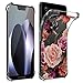 Osophter Compatible with Google Pixel 3 XL,Pixel 3 XL Flower Case Shock-Absorption Flexible TPU Rubber Soft Silicone Full-Body Protective Cover for Google Pixel 3XL (Clear Flower)