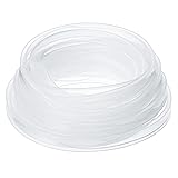 PATIKIL 16.4ft Silicone Tube Sleeve, Flat Flexible