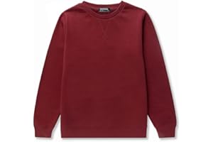 DOTDOG Unisex Youth Soft Brushed Fleece Basic Crewneck Pullover Sweatshirt for Boys or Girls (Age 3-12 Years)