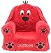 Animal Adventure Clifford Soft Plush Children's Chair, Sweet Seats, Red