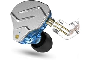 KZ ZSN Pro in Ear Earphone 1BA 1DD Stereo High Fidelity Earphone, KZ Earbuds High Resolution in Ear Monitor Headphone with De