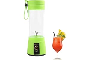 Small Blender Electric, 400ml USB Charging Blender for Fruits, Automatic Cleaning Juicer with Lanyard Leakproof Mixer for Tra
