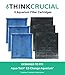 6 Odor Reducing Aqua-Tech EZ-Change 3 Aquarium Filter Cartridge Replacements, 4.50 x 6 x 6.75 Inch, Fits Aqua-Tech 20-40, 30-60 Power Filters, by Think Crucial