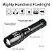 CVLIFE 800 Lumens CREE XM-L T6 LED Adjustable Focus Rechargeable Flashlight Lamp Light with 18650 Battery & Chargers