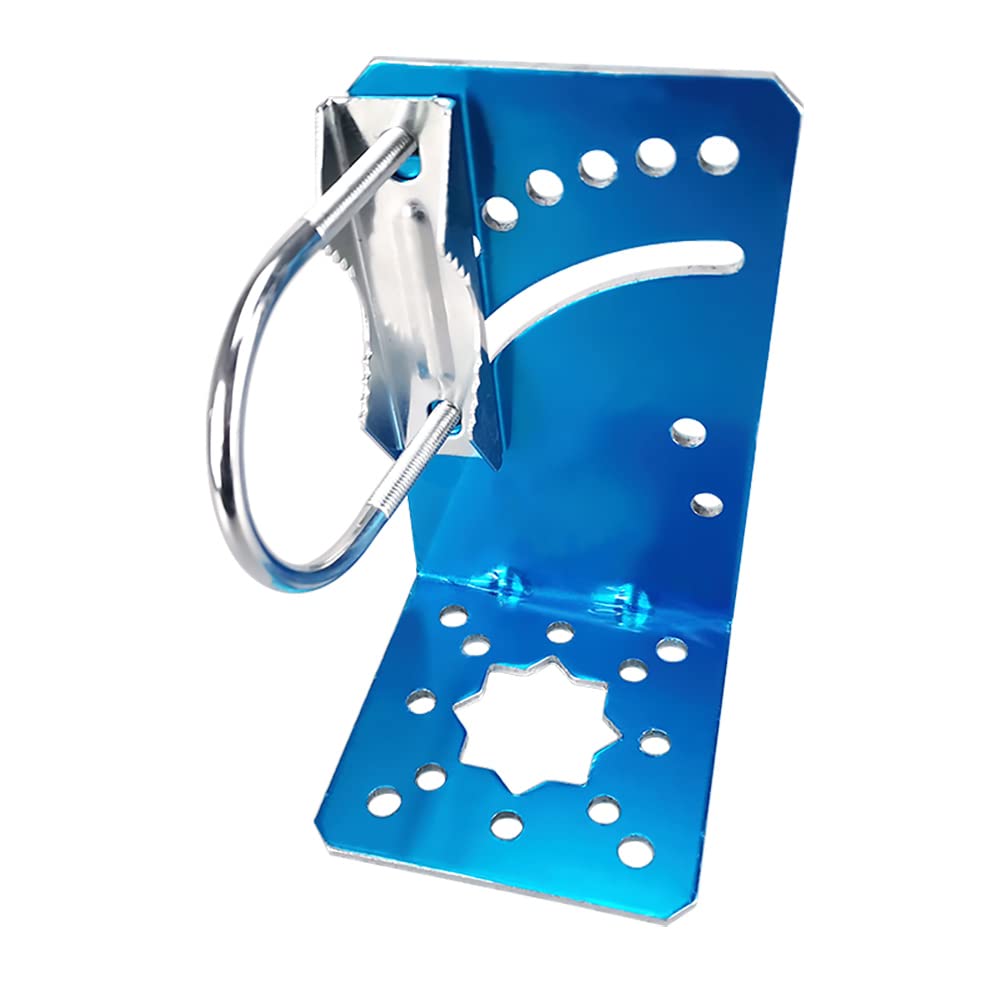 Hsthe Sea Pole Mount Bracket Outside Home Antenna Holder Antenna Pole Mount Kits Wireless bridge network card L-shaped fixing bracket