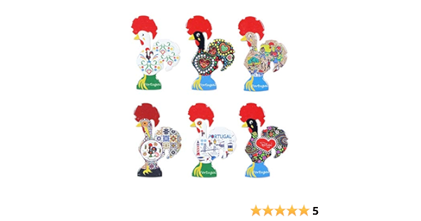 Vidal Regalos Iman de Nevera x6 Gallos 10 cm : Amazon.es ...