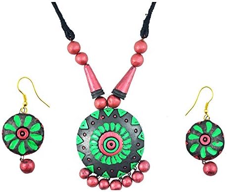 Diovanni Enchanted Clay Princess 3-piece TerraCotta Jewellery Set