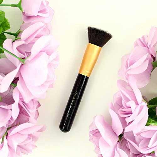Foundation Make Up Brush BEST Flat Top Kabuki Makeup Brush for Liquid