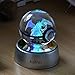 kaitnax 3D Crystal Ball LED Night Light Table Lamps Change Color Kids Bedroom Office Decor, Christmas Birthday Gifts for Child Boyfriend USB Powered