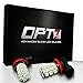 OPT7 Show Glow H10 LED Fog Light Bulbs - 27-SMD 10000K Deep Blue @ 350Lm per bulb - Plug-n-Play (Pack of 2)