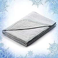 Revolutionary Cooling Blanket Absorbs Body Heat to Keep Adults, Children, Babies Cool on Warm Nights, Japanese Q-Max 0.4...
