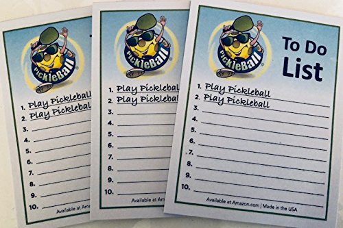 Pickleball Gift - to Do List (Three)