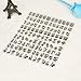 Binmer(TM) Nail Sticker Metal Retro Hollow Totem Gold Silver Nail Sticker