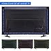 WILLED TV LED Backlight 12.6ft Customized for 55 60 65 inch TV | USB LED Strip Lights kit | Monitor Bias Lighting RGB Light Strip with RF Remote