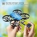 Potensic A30, Mini Drone for Kids, RC Quadcopter for Beginners, Headless Mode, Altitude Hold,Nano Helicopter, Portable Pocket, 3 Speed Adjustment, Easy Remote Return, Extra Blade, Auto Hovering, Blue