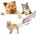 Dog Grooming Clippers Kit,5ivepets Dog clippers for Thick Hair Rechargeable Cordless Low Noise Electric Clippers Grooming Trimming Kit Set for Small to Large Pet Cats And Dogs