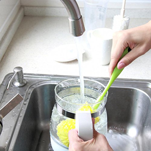 Yamalans Bottle Glass Cup Soft Foam Cleaning Brush Kitchen Washing Scrubber Tools