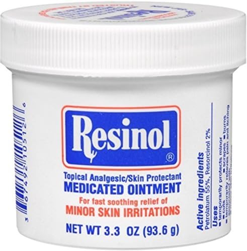 Resinol Medicated Ointment 3.30 oz (Pack of 3) by Resinol