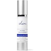 Elon Retinol Moisturizer Cream for Face — Hyaluronic Acid Moisturizer (1.7 Oz) — Anti-Aging Skin Care Products To Minimize Fine Lines & Wrinkles - w/Vitamin A, Vitamin E, & Jojoba Oil