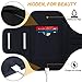 RUNBACH Armband for iPhone 8/7/6 Plus, Sweatproof Running Exercise Gym Bag with Fingerprint Touch/Key Holder and Card Slot for iPhone Plus Models (Black)