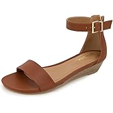 Kenneth Cole REACTION Women's Viber 2 Piece Wedge Sandals