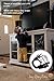 Baby Proofing Iron Furniture Anchor Straps - Holds Up To 220LBS p/ Pair - Simple Set Up & Keeps Your Loved Ones Safe