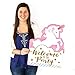 Big Dot of Happiness Rainbow Unicorn - Party Decorations - Magical Unicorn Baby Shower or Birthday Party Welcome Yard Sign