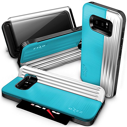 Samsung galaxy note 8 case, zizo retro wallet case w/ma…