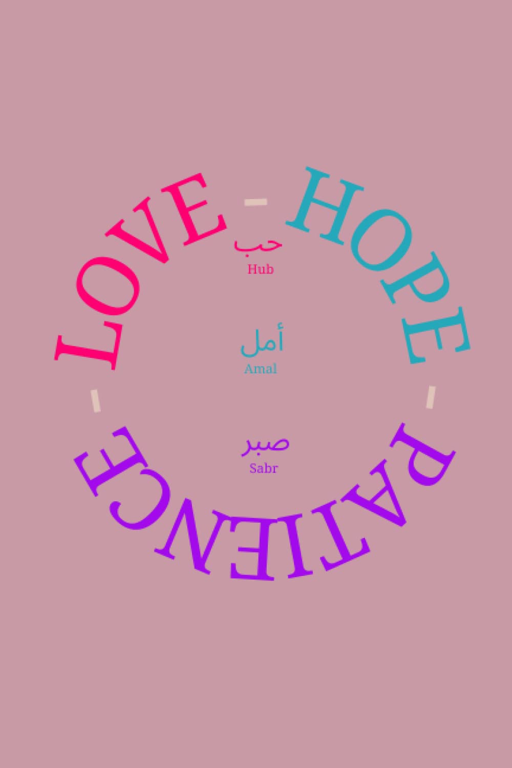 Love.Hope.Patience: The Balance Planner - For The Busy Muslim: Containing a Prayer Tracker, Daily Schedule, Meal Plan, Gratitude, Affirmations, Quran Quotes, Notes