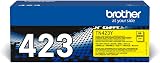 Brother TN-423Y Yellow High Yield Toner Cartridge Genuine