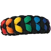 Infinity Collection - Rainbow LGBT Pride Braided Friendship String Bracelet for Gay & Lesbian LGBTQ Wristband Adjustable, Rainbow Bracelets for Women Men Parade, Gay Pride Paracord Accessories