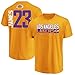Majestic Lebron James Los Angeles Lakers #23 Men's Vertical Player T-Shirt
