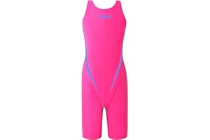 karrack Girls Swimming Suit Sports Conjoined Girls Training Competition Children Swimming Suit