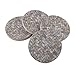 Thirstystone Stone Herringbone Pattern Natural Sandstone Coaster 4 Pack Eco-Friendly, Absorbent, Easily Wipes Clean
